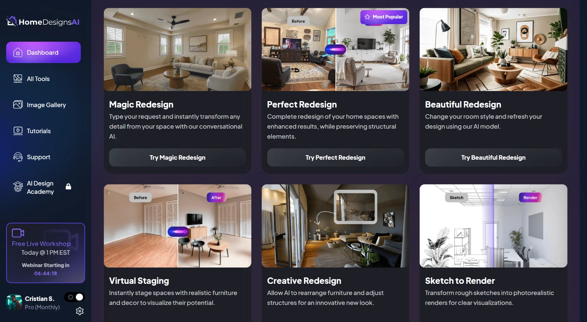 HomeDesignsAI - Product Image