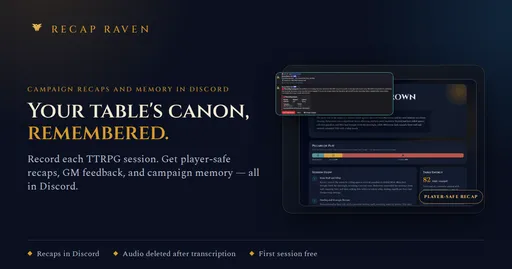 Recap Raven preview