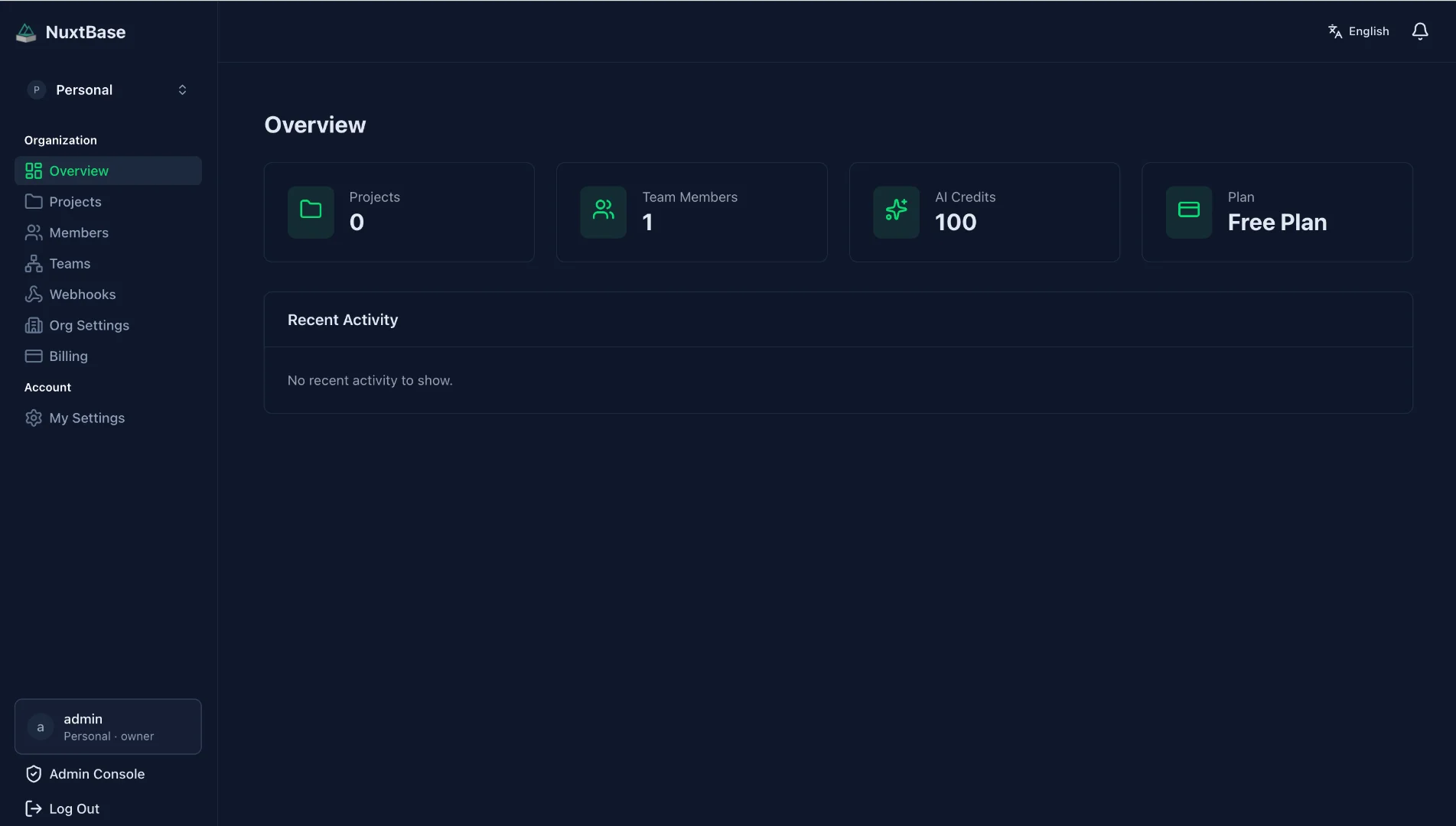 NuxtBase - Product Image
