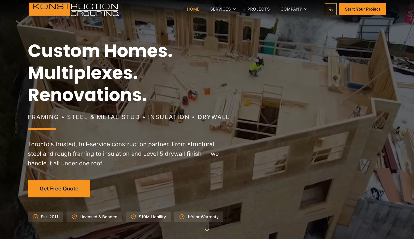 Konstruction Group Inc. - Product Image
