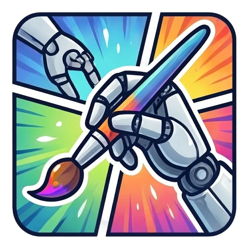 AI comic maker logo