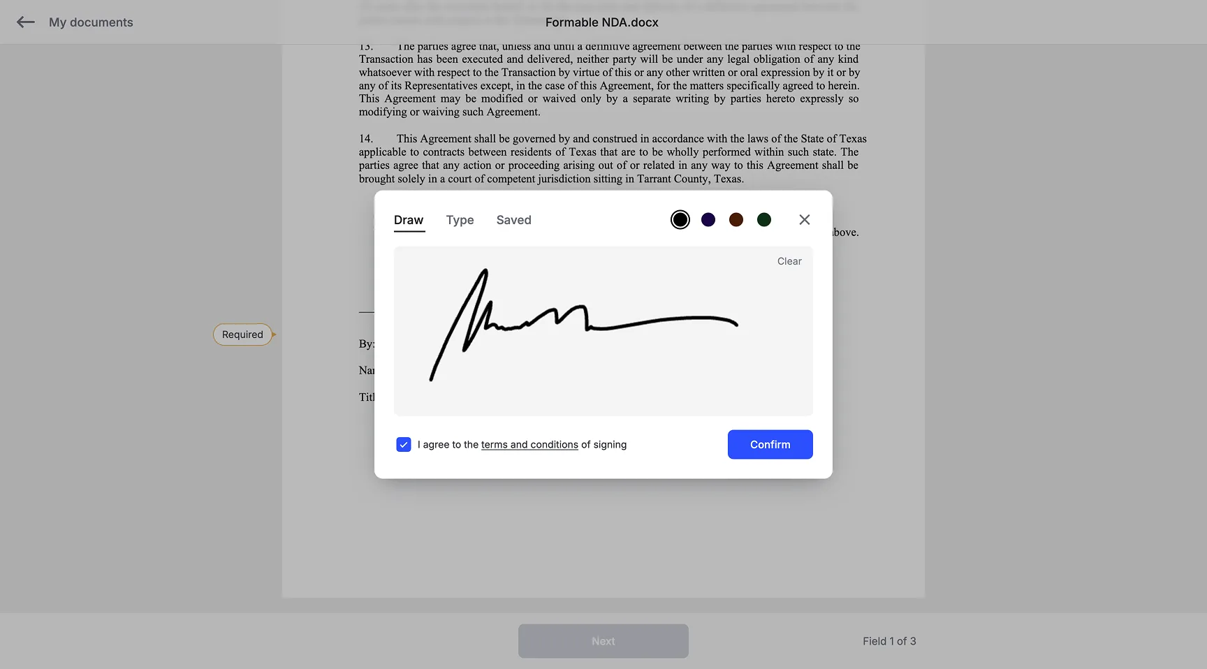 Formable preview