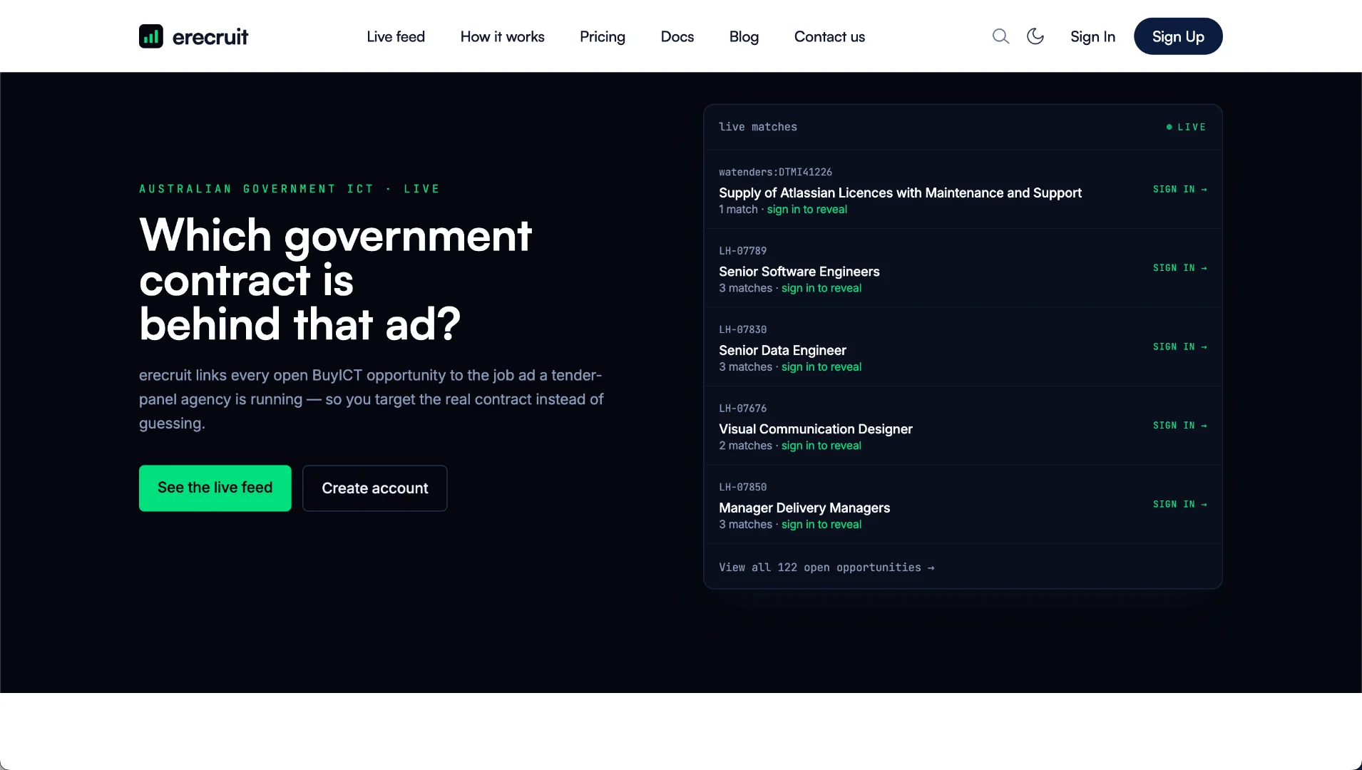 erecruit preview