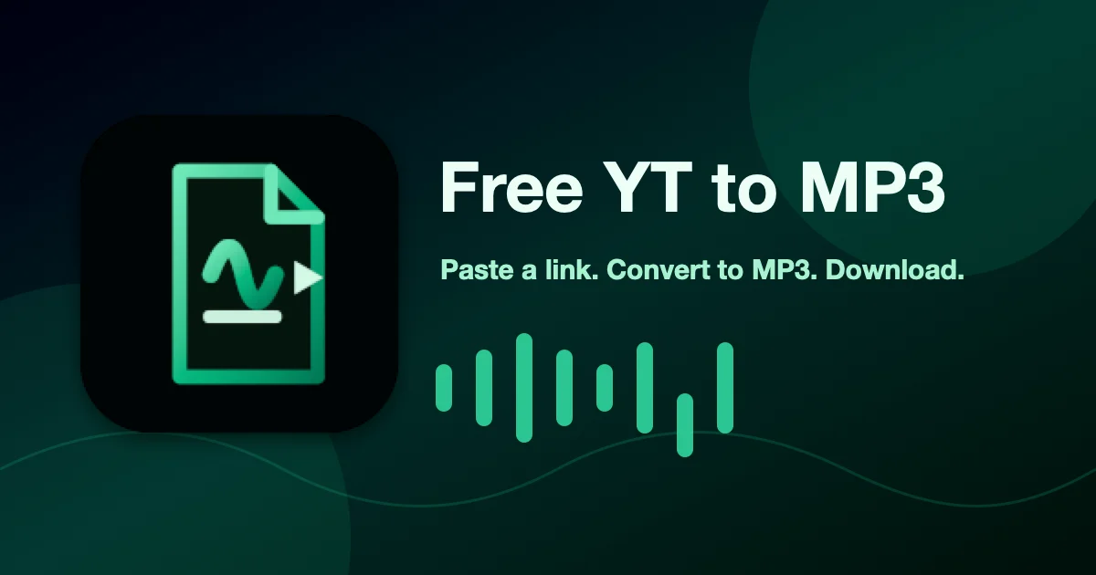 Free YT to MP3 preview