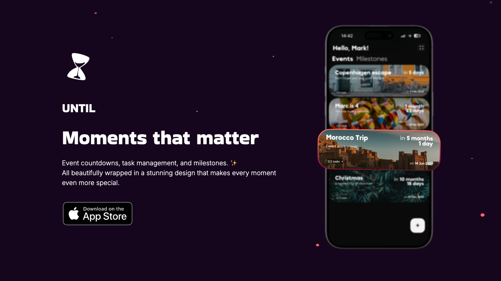 Until App - Product Image