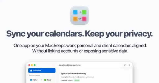 Very Good Calendar Sync - Product Image