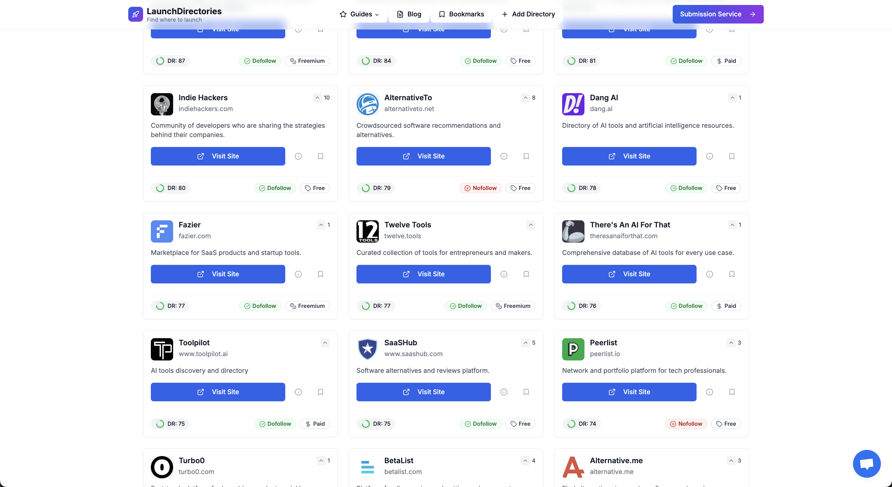 LaunchDirectories - Product Image