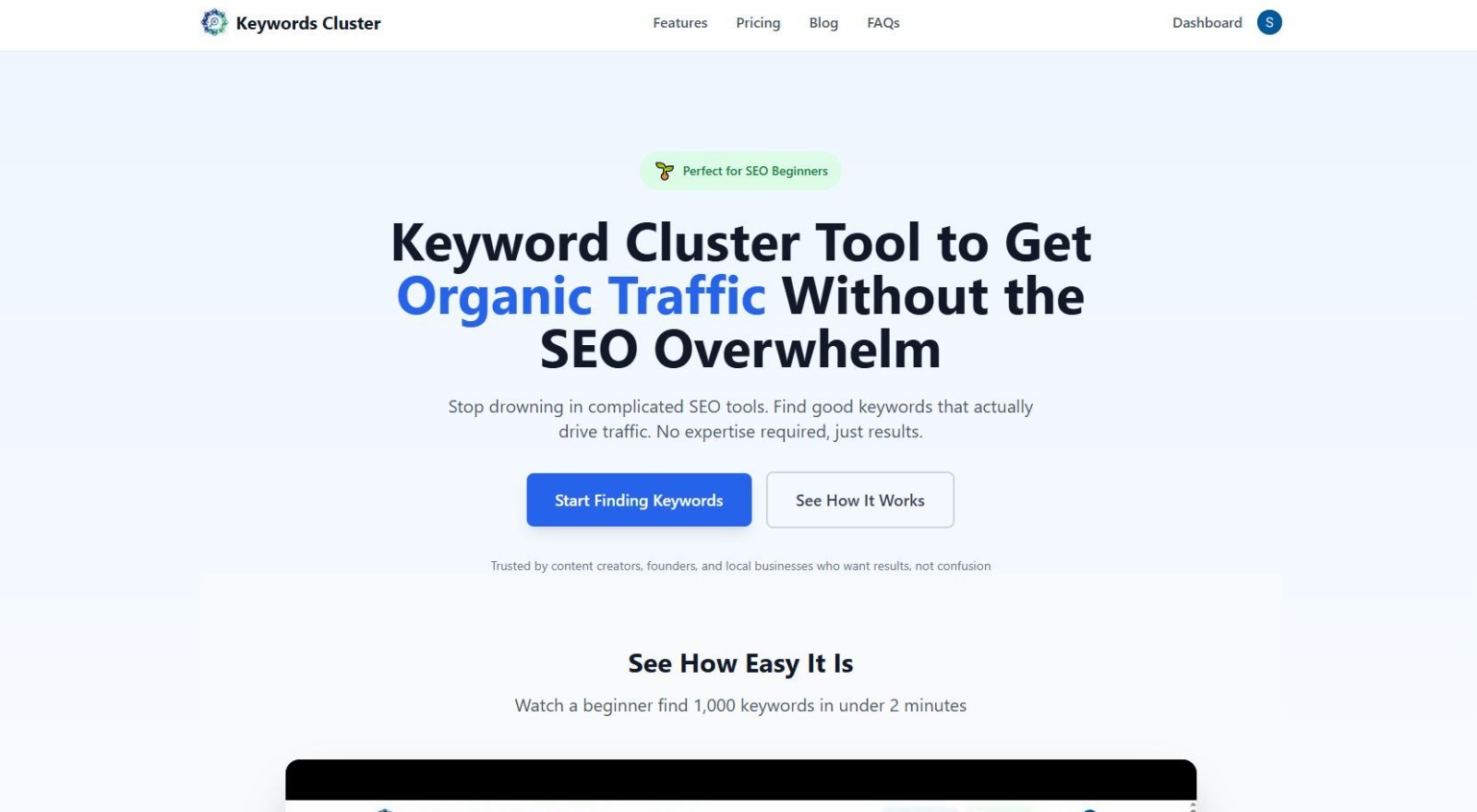 Keywords Cluster - Product Image