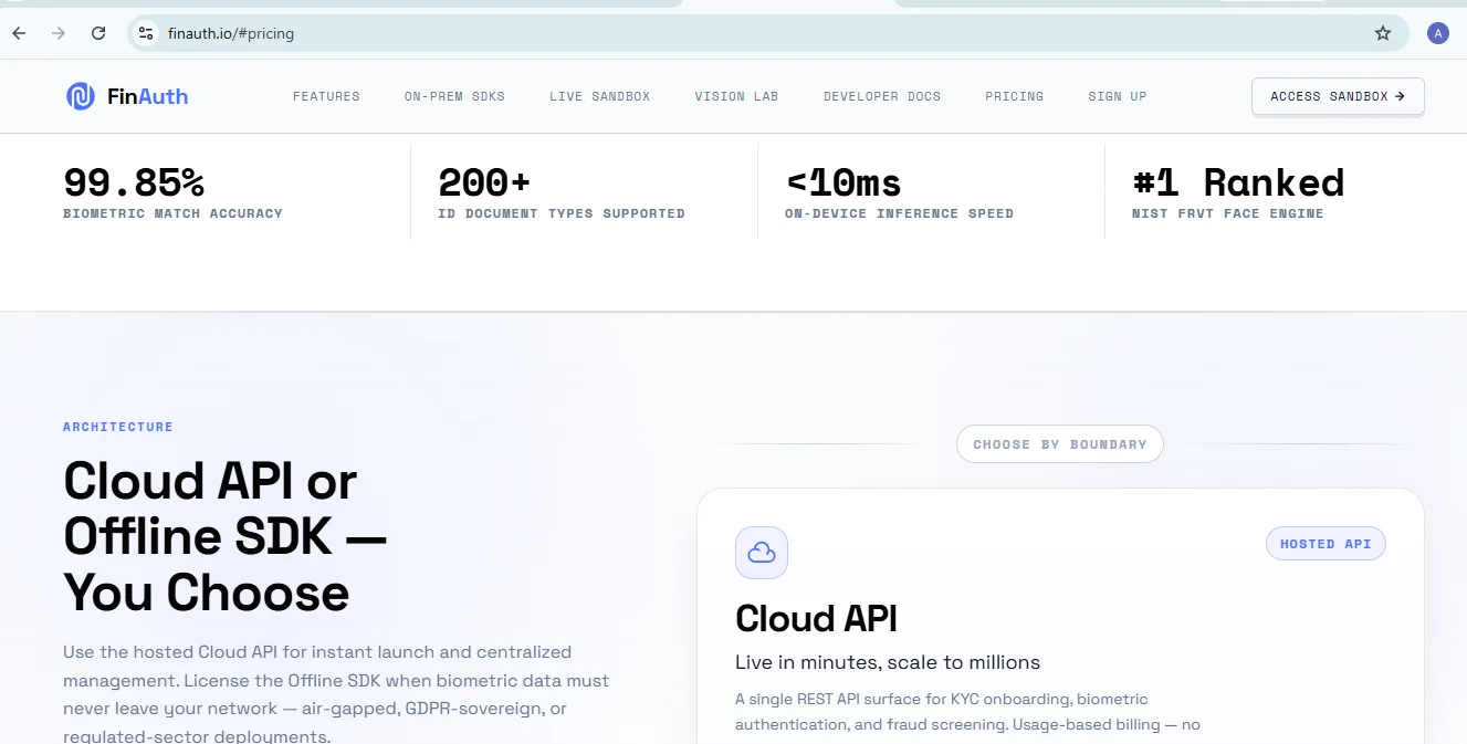 FinAuth preview