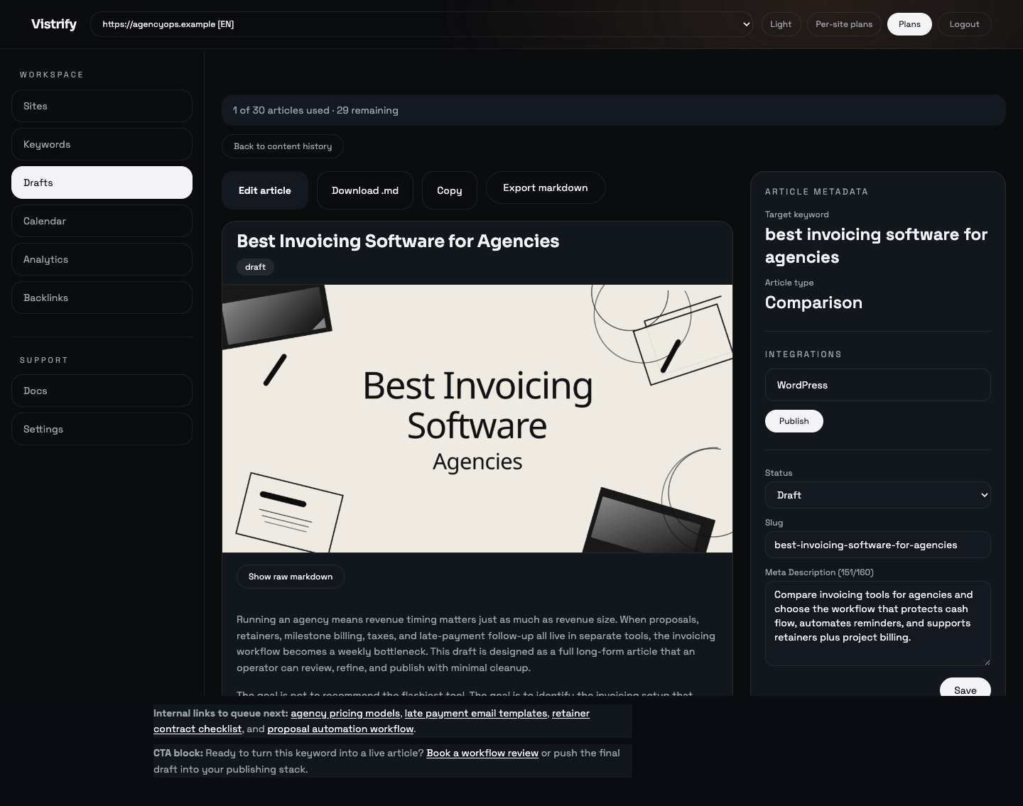 Vistrify - Product Image