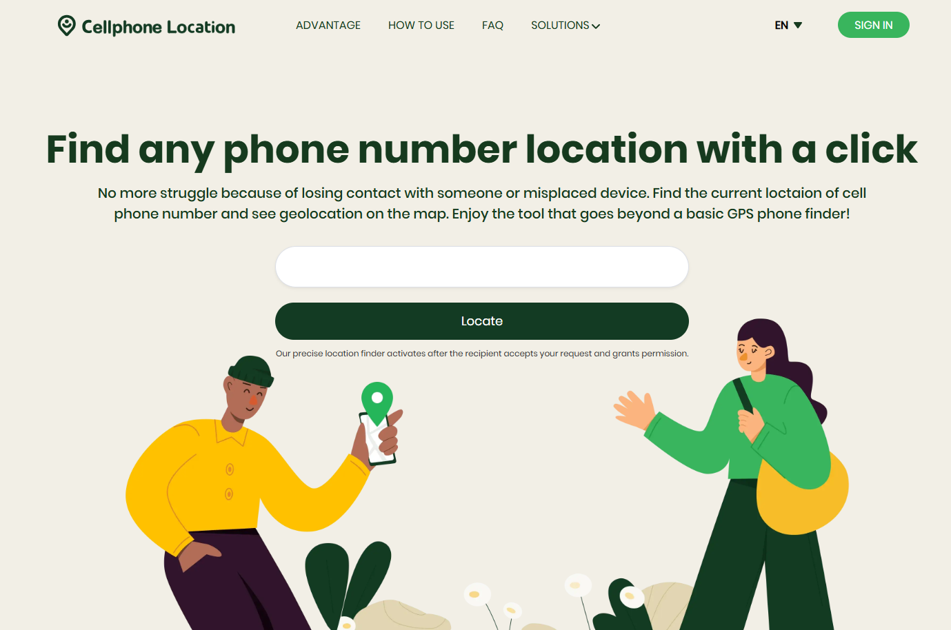 Cellphone Location - Product Image