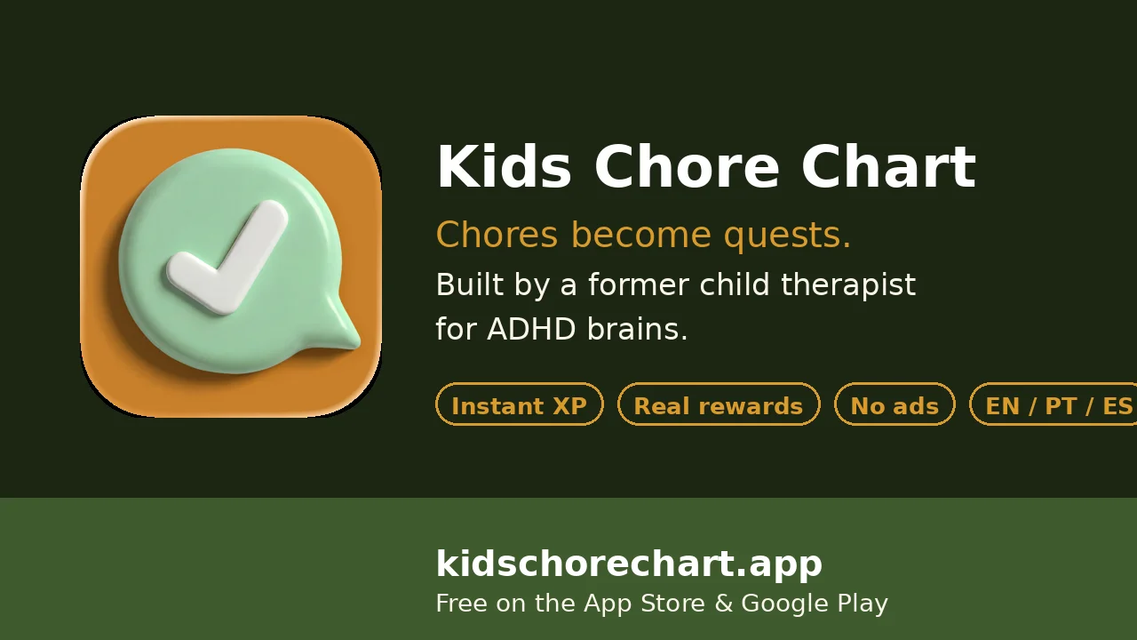 Kids Chore Chart - Product Image
