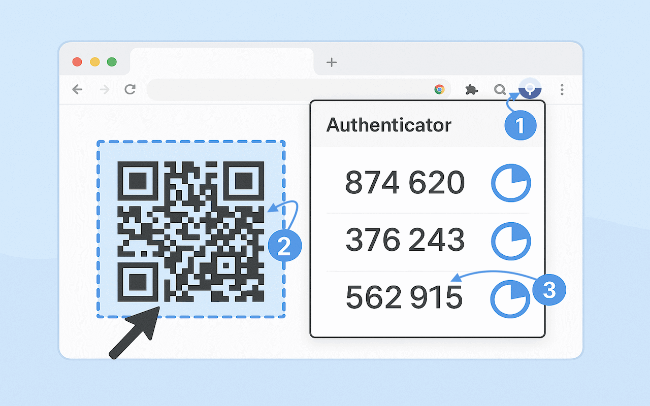 Authenticator app - Product Image