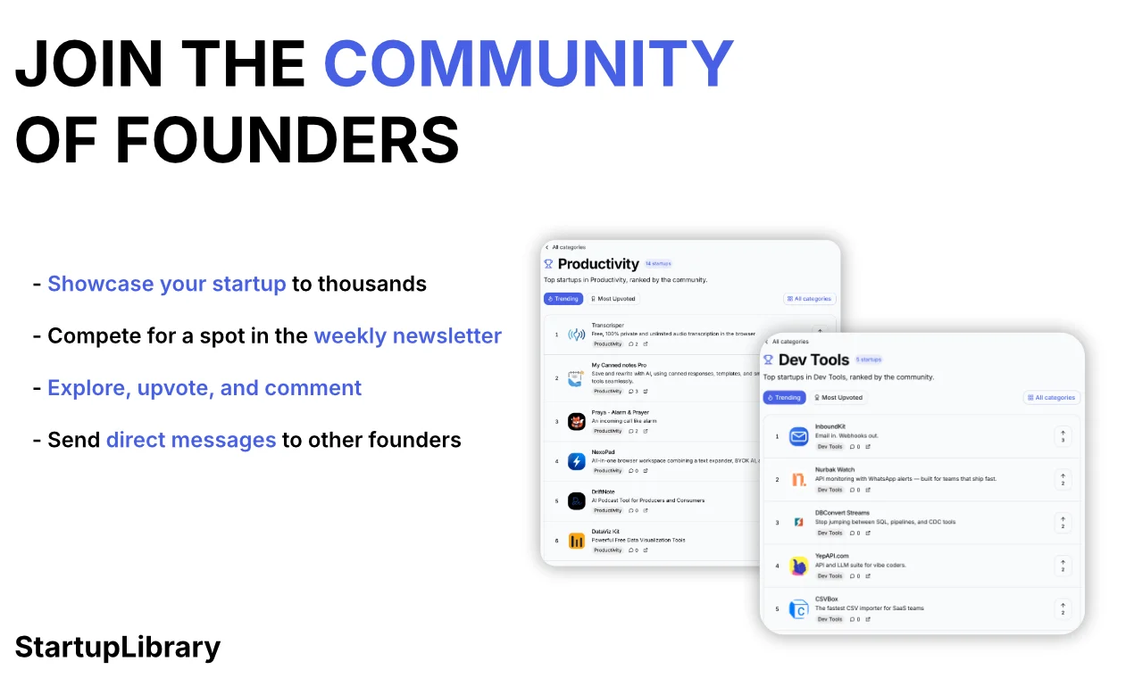 StartupLibrary  - Product Image