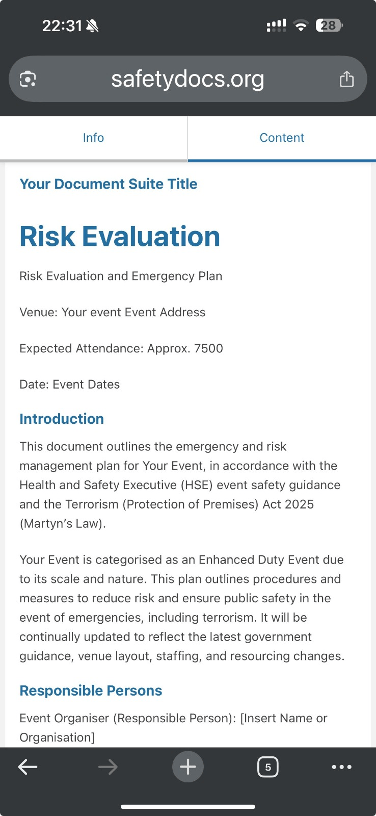 SafetyDocs Ltd - Product Image