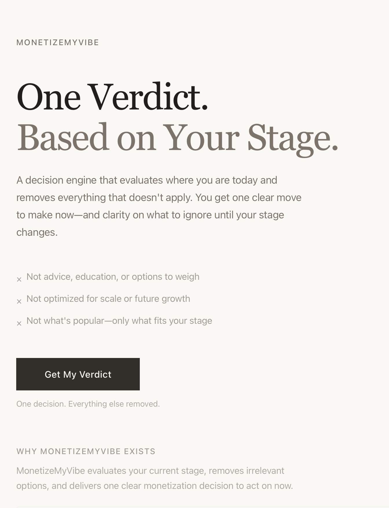 MonetizeMyVibe - Product Image