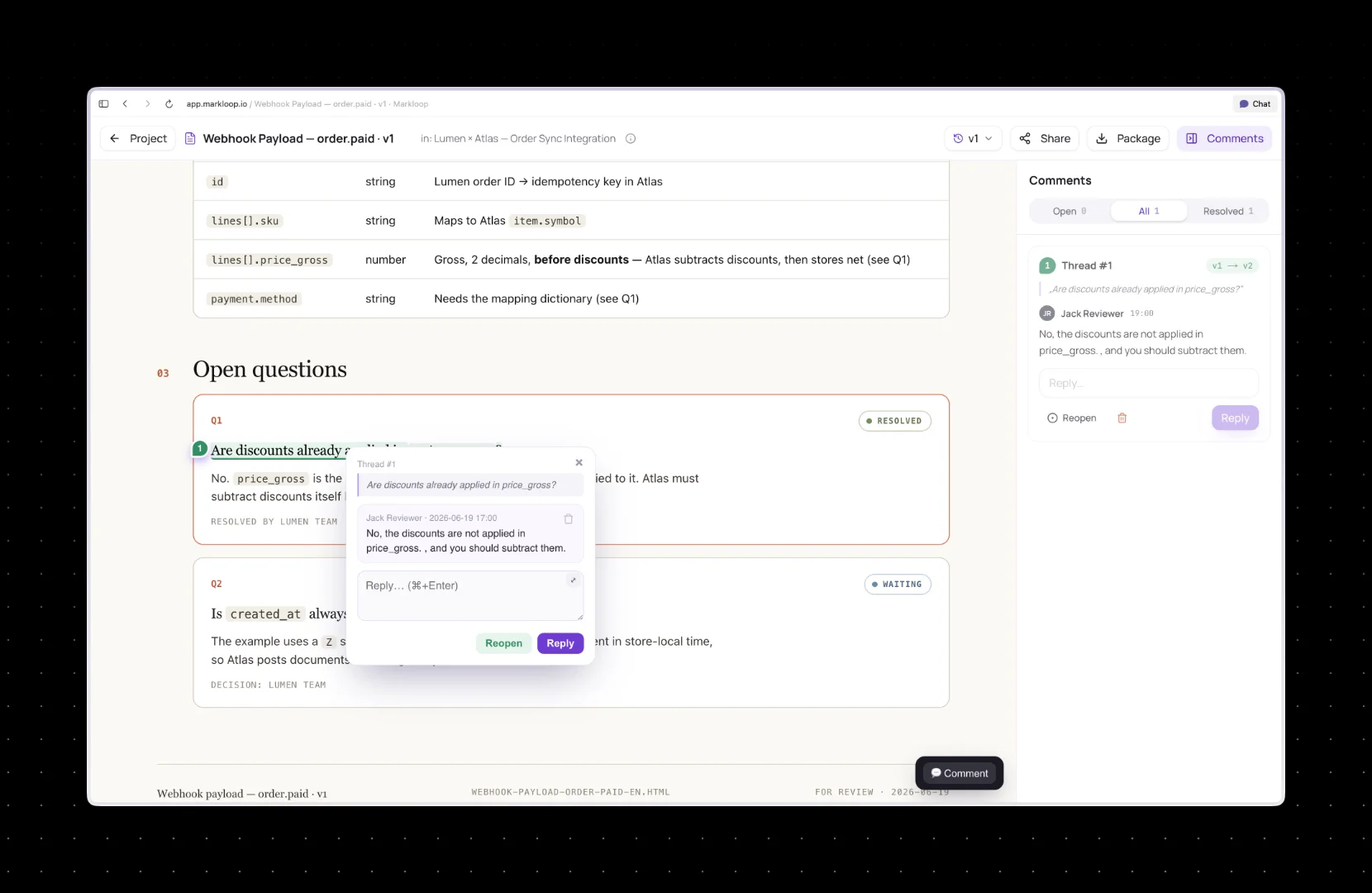 Markloop - Product Image
