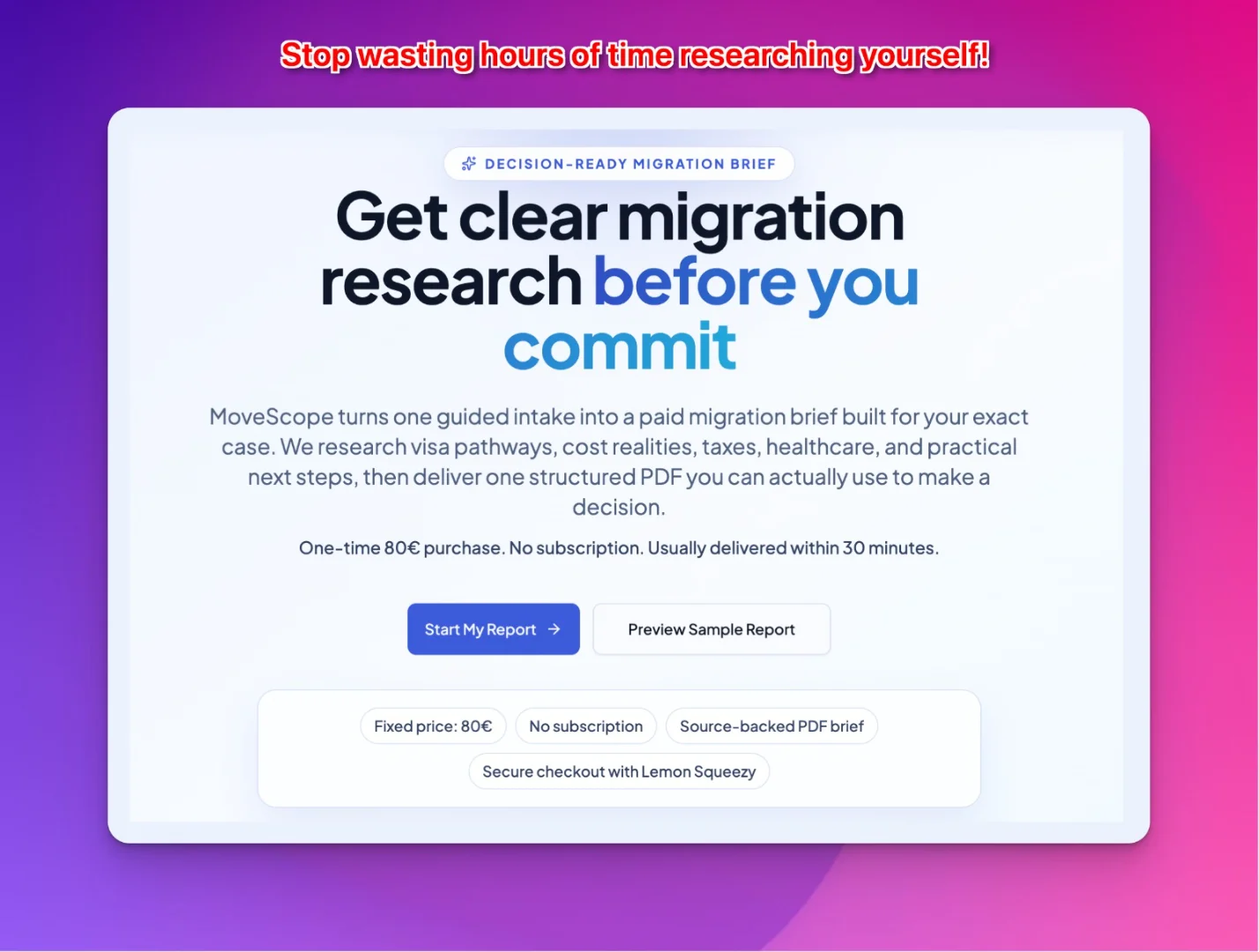 MoveScope - Product Image