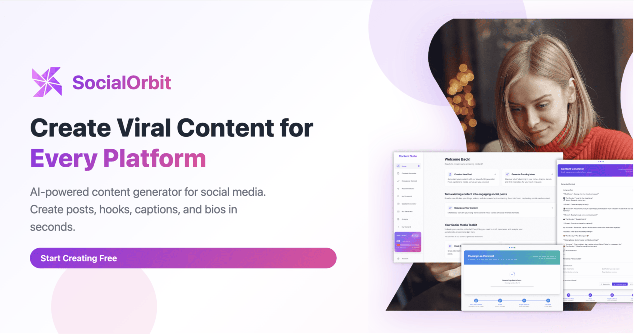 SocialOrbit - Product Image