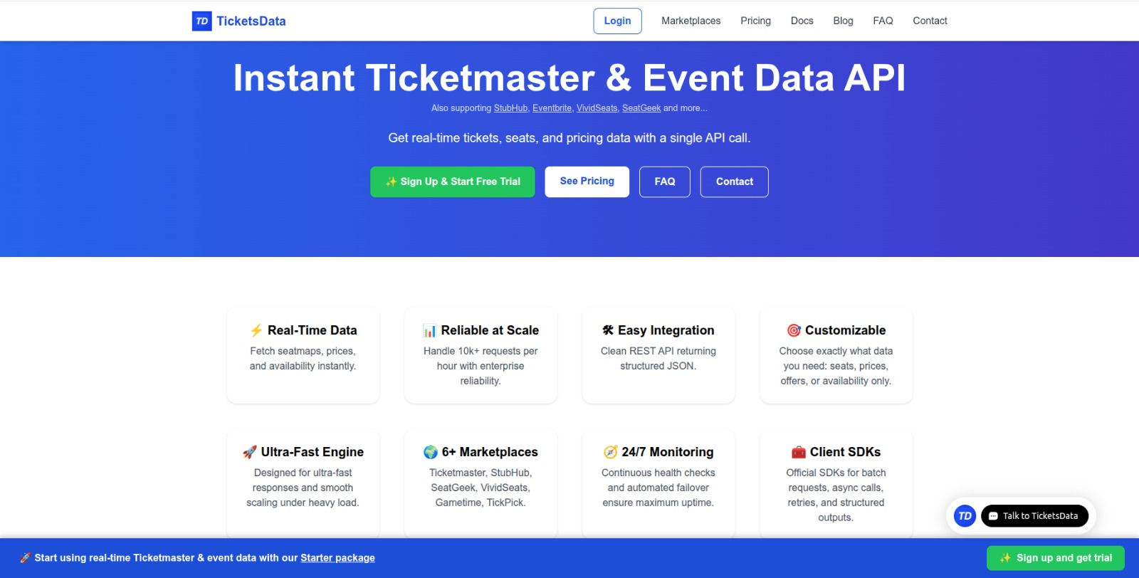 TicketsData - Product Image