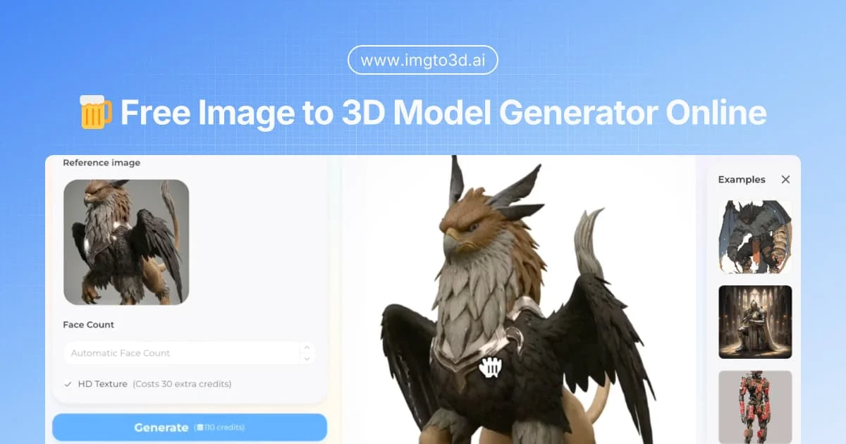 Image to 3D AI - Product Image