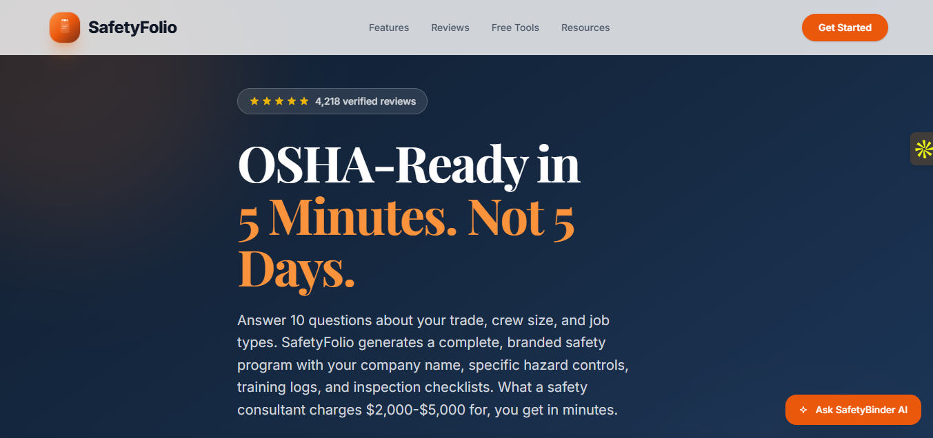 SafetyFolio - Product Image