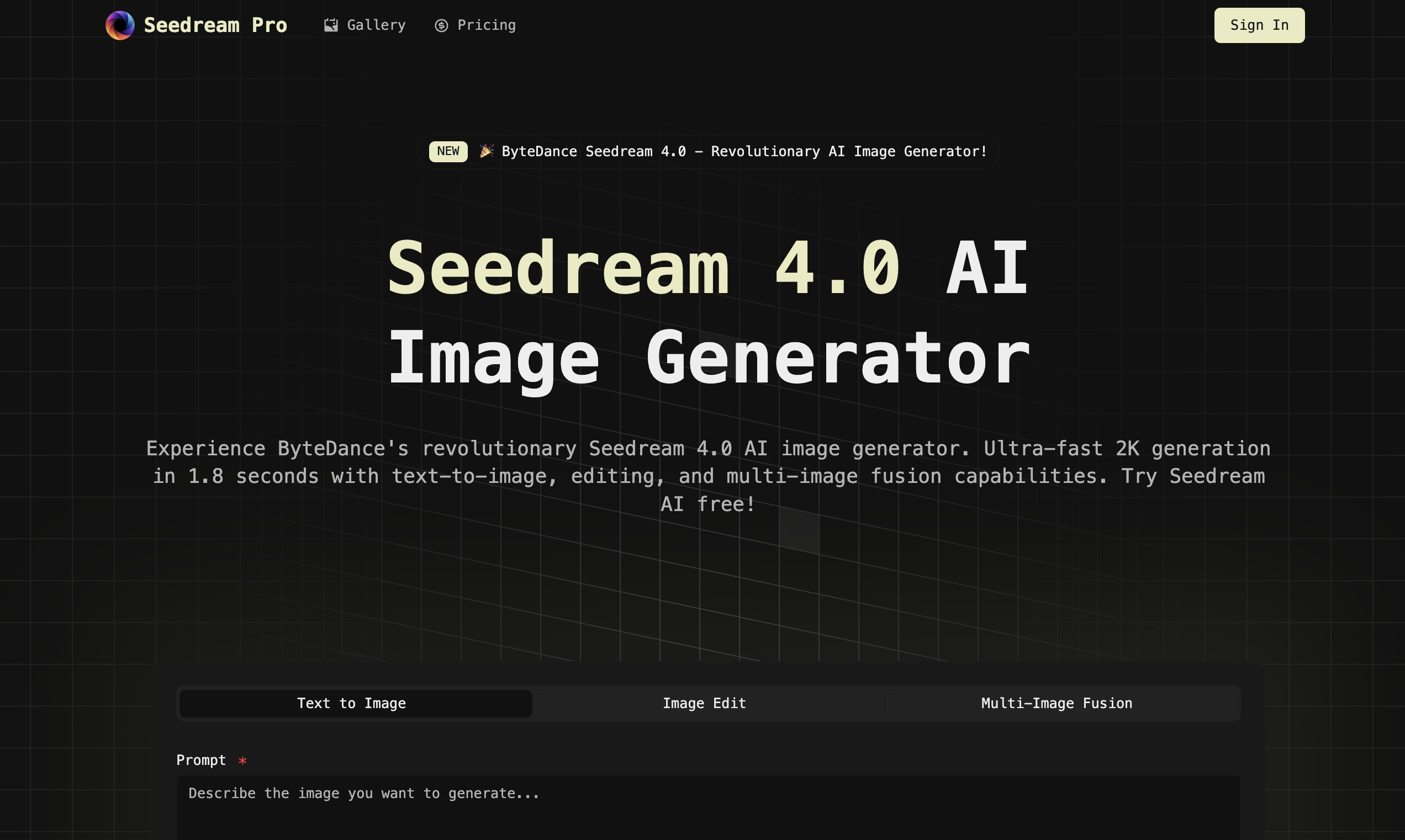 Seedream Pro - Product Image