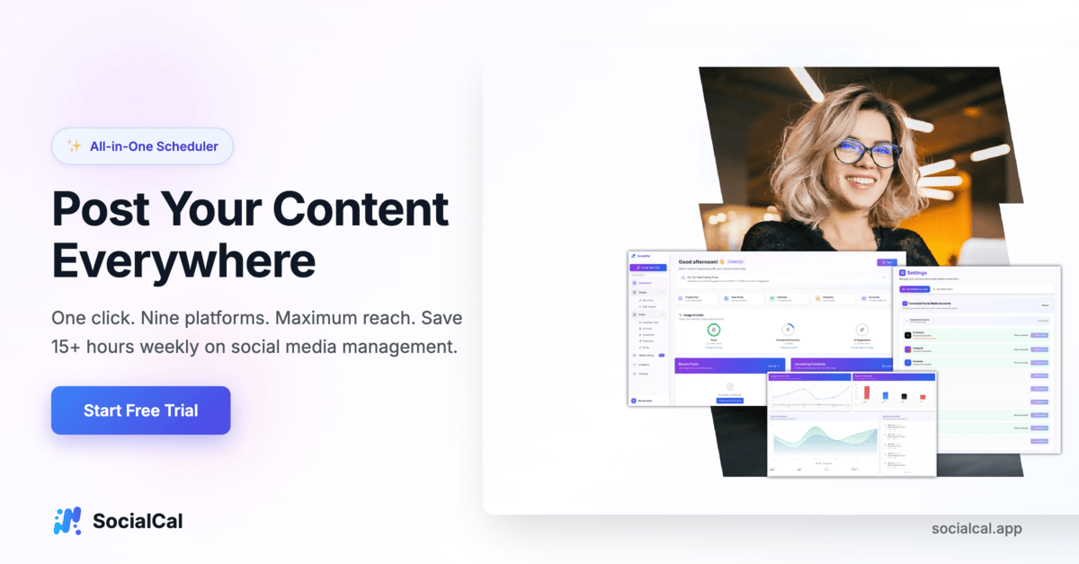 SocialCal - Product Image