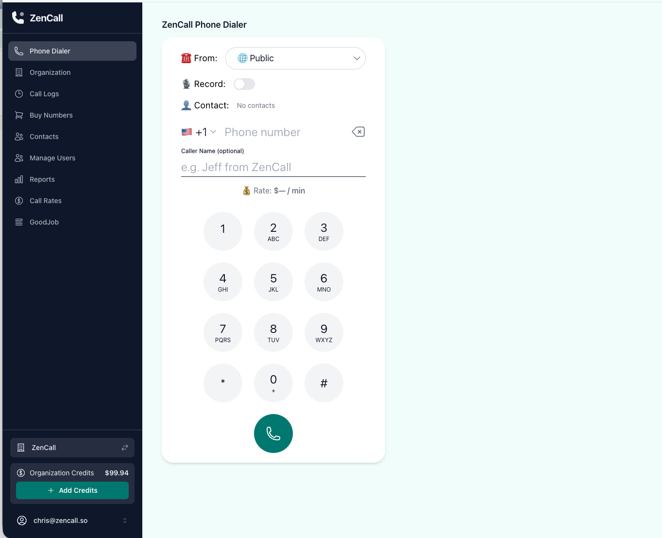 ZenCall - Product Image