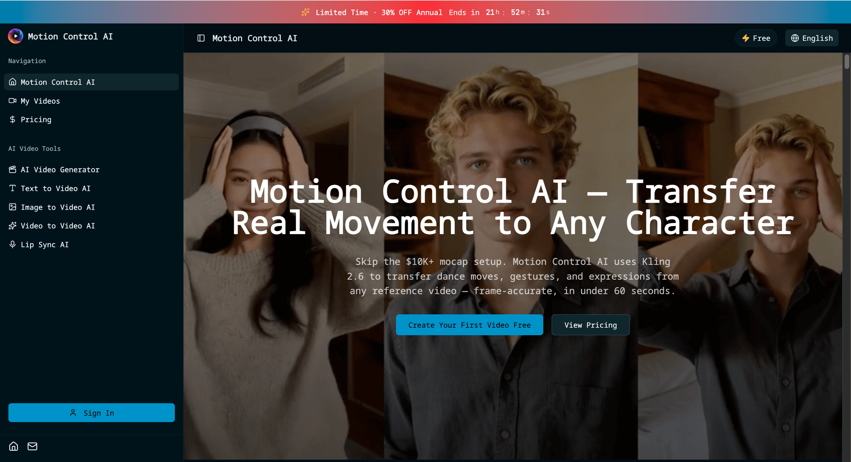 Motion Control AI - Product Image