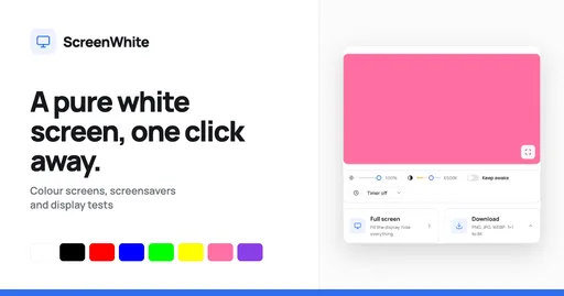 ScreenWhite preview